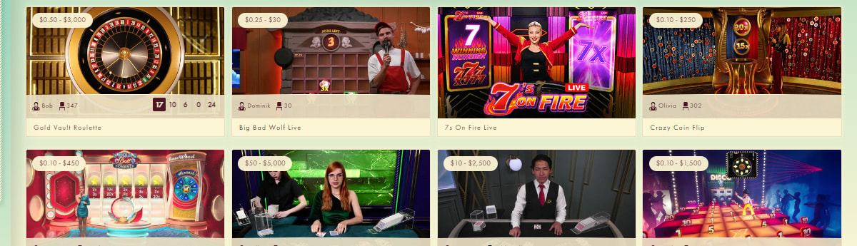 Permainan Meja Rolet, Blackjack & Banyak Lagi di 777Casino