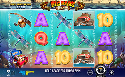 Permainan Slot Big Bass Splash di Kasino Dalam Talian Megapari MY