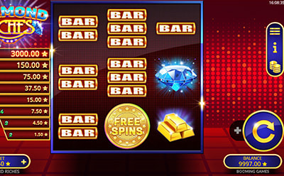 Permainan Slot Diamond Riches di Kasino Dalam Talian 777Casino MY