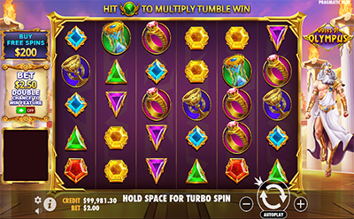 Permainan Slot Gates of Olympus di Kasino Dalam Talian 20Bet MY