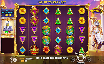 Permainan Slot Gates of Olympus di Kasino Dalam Talian BK8 MY