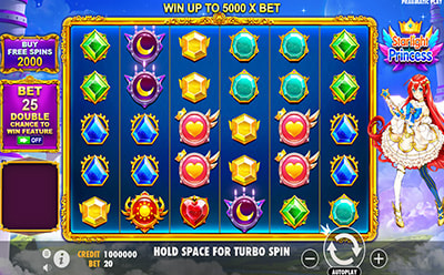 Permainan Slot Starlight Princess di Kasino Dalam Talian Empire777 MY