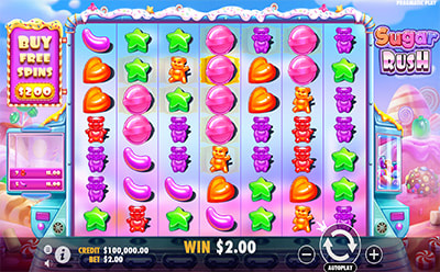 Permainan Slot Sugar Rush di Kasino Dalam Talian 888casino MY