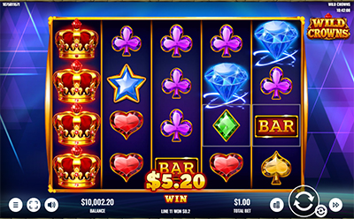 Permainan Slot Wild Crowns di Kasino Dalam Talian Ice Casino MY